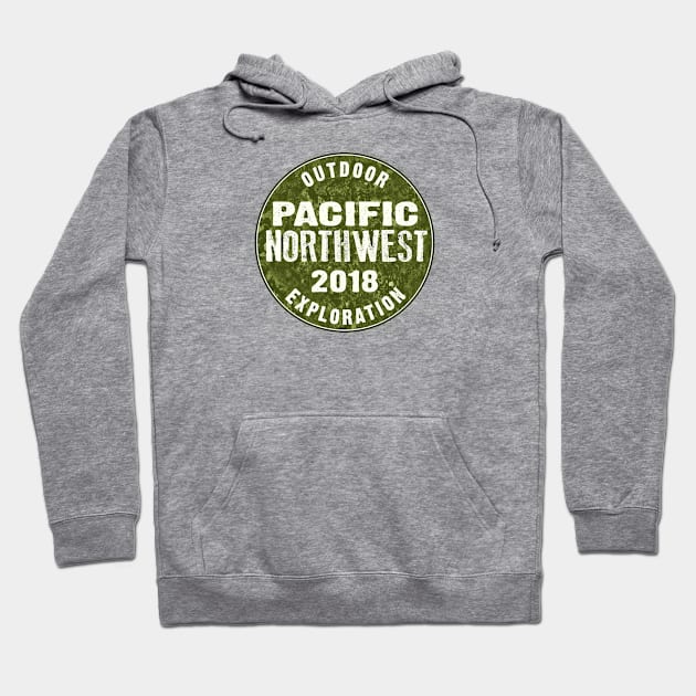 Pacific Northwest Outdoor Exploration Washington Oregon Hiking Hoodie by heybert00